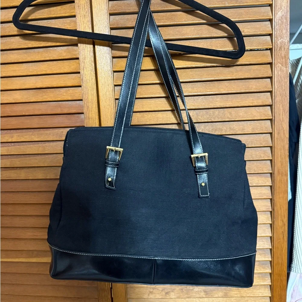 Etienne Aigner Black Laptop Bag